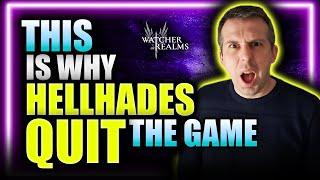 Why He Quit WoR & What The Game Can Do To IMPROVE! ft. @HellHades ⁂ Watcher of Realms