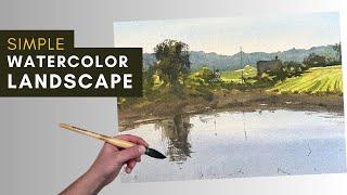 Step by Step Landscape Painting for Beginners - Matthew White