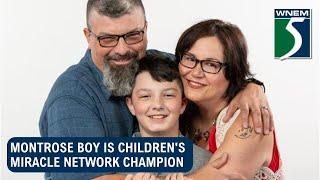 Montrose boy is Children's Miracle Network champion