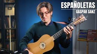 "Españoletas" 350-Year-Old Music on Guitar