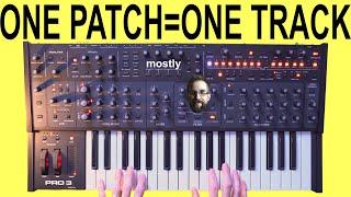 How one synth patch became a whole track [Sequential Pro 3]