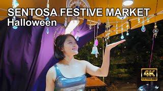 Sentosa Festive Market - Halloween Edition 2024 #Palawan Beach #Sentosa