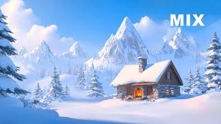 Snowy Cottage Dreams | Piano Sleep Music | Relaxing Music for Stress Relief