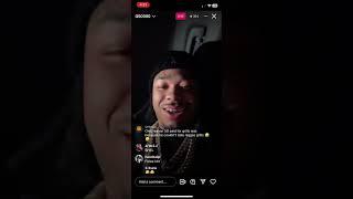 Bloodhound Q50 Instagram Live Talks About Taking Oblock Big A Brother Big Champ Chains