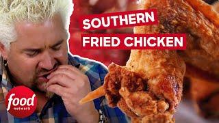 Guy Re-Discovers Fried Chicken At The Ultimate Southern Food Spot! | Diners, Drive-Ins & Dives