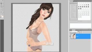 Second Life Photography Tutorials - cutting out from a white background