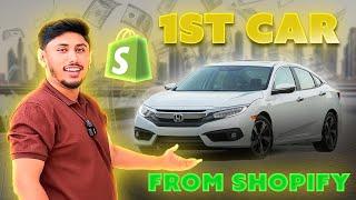 Shopify Say 6500000 ki Gari Leli ️️ || Talha Reviews Shopify 