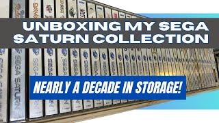 Sega Saturn Collection Unboxing (After Nearly 10 Years in Storage!)