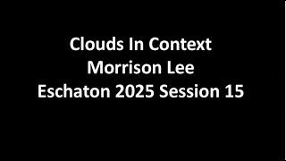 Eschaton 2025 Session 15