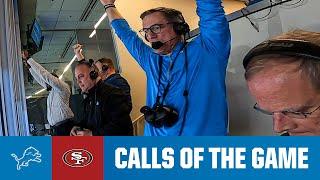 Calls of the Game: Detroit finishes 8-0 on the road with a win in San Francisco | Lions vs. 49ers