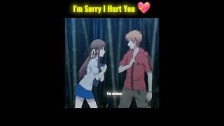 I Actually Like You  || Fruits Basket || #fruitsbasket #anime #shorts #love