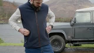 Hoggs of Fife Woodhall Fleece Gilet at New Forest Clothing