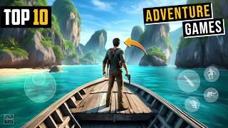 Top 10 Best ADVENTURE Games for Android 2024 | High Graphics Adventure Games