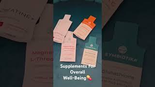 Supplements For Overall Well-Being & Energy‼️ #wellness #supplements #cymbiotika #immunity #health
