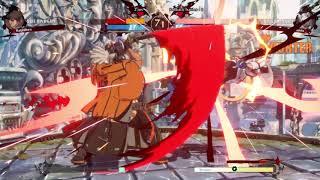 RalphBurn (Sol) vs Tsambaista (Nagoriyuki) | Guilty Gear Strive Online Set Play