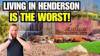 Living in Henderson NV: The CONS | What You Need to Know About Life in Henderson NV!