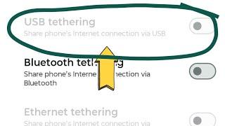 USB tethering not working only charging in mobile | solve tethering problem in Android mobile phone