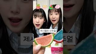 도플갱어와 4월 편의점 신상 간식 다 털어봄!! @반달샘