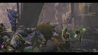 Monster Hunter Wilds, 4K. A Gutsy Move Capture a Giant Vigorwasp and Report To Palico.