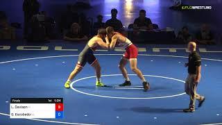 2018 USMC-USAW Cadet & Junior GR Nationals/Junior 195 Finals - Lucas Davison (IN) Vs. Guillermo Es