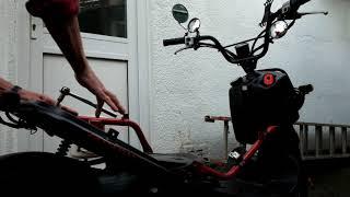 Installing a SickSpeed Honda Zoomer/Ruckus lowered seat frame.