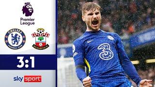 Werner ballert Blues an die Spitze | FC Chelsea - FC Southampton 3:1 | Premier League 2021/22