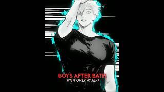 Boys After Bath Edit  #shorts #anime #viral #jujutsukaisen #edit #gojo #manga