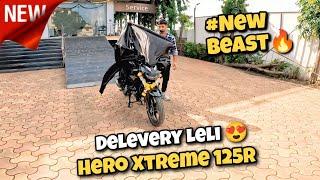 Taking Delivery of Hero Xtreme 125R | पुरी Z900 दिखती है  Best 125cc bike 2024 ||  #heroxtreme125r