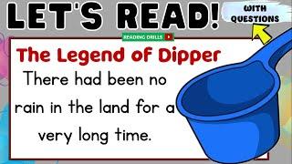 GRADE 4, 5 AND 6 -  READING SHORT STORIES - THE LEGEND OF THE DIPPER