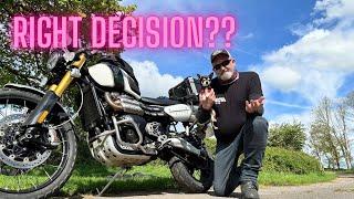 Triumph scrambler 1200 xe did I make the right decision