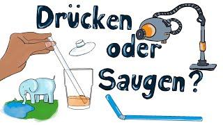 Vakuum begreifen: Drücken oder Saugen?