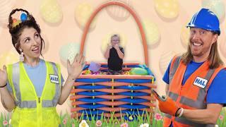 Giant Easter Basket | Handyman Hal Builds an Easter Basket | Egg Hunt Challenge