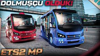 EKİPLE İSTANBUL' DA DOLMUŞ ŞOFÖRÜ OLDUK  ETS 2 KARSAN JEST | ETS 2 DOLMUŞ MODU | ETS 2 MP 1.42