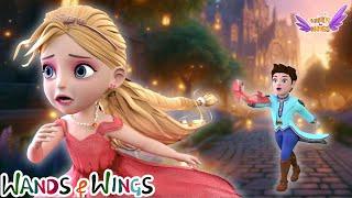 Princess Cinderella Lost Her Sandal | Cinderella Story | Princess Rhymes - Wands and Wings