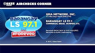 Barangay LS 97.1 Manila - Commercial Breaks, Bumpers, etc. [08-JUL-2024]