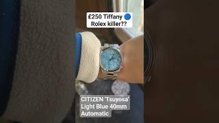 CITIZEN Tsuyosa Tiffany blue dial #tiffany #citizen #automaticwatch