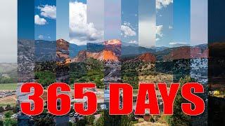 EPIC 1 YEAR TIMELAPSE: Pikes Peak & Garden of the Gods