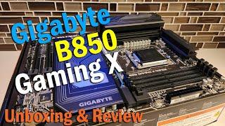 Gigabyte B850 Gaming X WiFi Motherboard | Unboxing, Build Installation, and Review