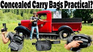 Are Concealed Carry Bags Practical Carry Methods? #edc #edclifestyle