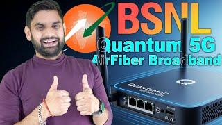 BSNL Quantum 5G FWA: India's FIRST SIM-less 5G Internet Launched! (Price & Cities Revealed)