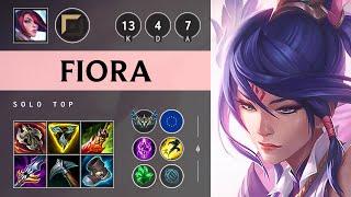 Fiora Top vs Sett: Triple Kill, Legendary - EUW Challenger Patch 14.21