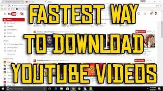 EASY AND FASTEST WAY TO DOWNLOAD YOUTUBE VIDEOS !