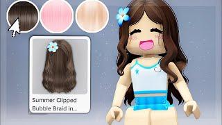 HURRY! FREE HAIR ON ROBLOX make now!