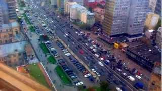 New Arbat in time lapse