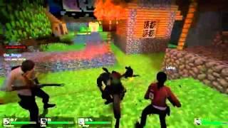 Left 4 Dead Minecraft