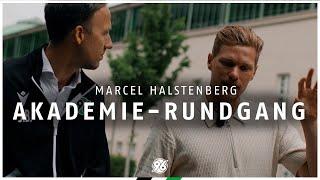 "Hier haben wir immer Treppenläufe gemacht" | 96-AKADEMIE-Rundgang mit Marcel HALSTENBERG