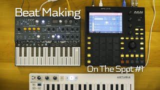 MPC One beat making & songwriting - On The Spot #1