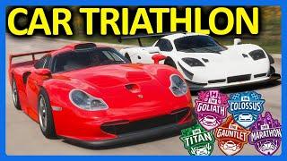 Forza Horizon 5 Online : Olympic Challenge!! (FH5 Triathlon)