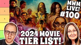 Married With Media Live! | Episode 100 | 2024 Movie Tier List Ranking!