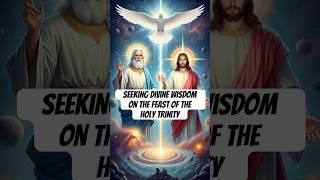 Seeking divine wisdom on the feast of the Holy Trinity #holytrinity#prayer#jesuslovesyou#jesus#reels